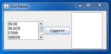 Java : Parametrer taille maximum d'une JList .